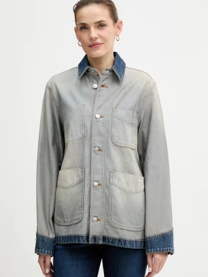 Obrázek produktu Calvin Klein Jeans Bavlněná džínová bunda modrá