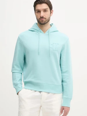 Obrázek produktu Calvin Klein Jeans Bavlněná mikina tyrkysová