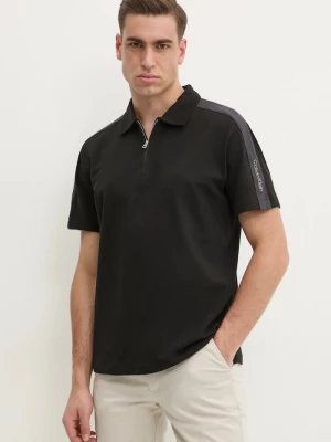 Obrázek produktu Calvin Klein Jeans Bavlněné polo tričko černá