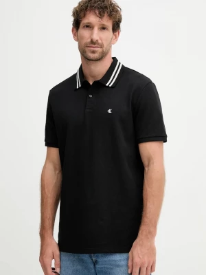 Obrázek produktu Calvin Klein Jeans polo pánské bavlněné černá