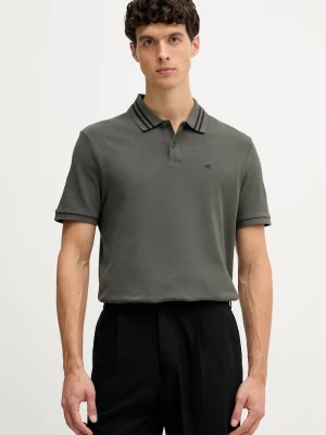 Obrázek produktu Calvin Klein Jeans Bavlněné polo tričko Calvin Klein Jeans zelená