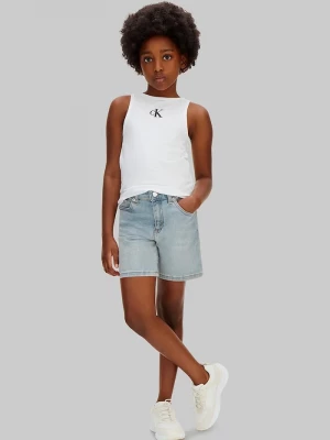 Obrázek produktu Calvin Klein Jeans bermudy dětské džínové modrá