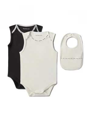 Obrázek produktu Calvin Klein Jeans body kojenecké bavlněné 2-pack bílá