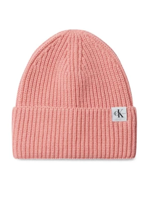 Obrázek produktu Calvin Klein Jeans Čepice Monogram Rib Beanie IU0IU00440 Růžová