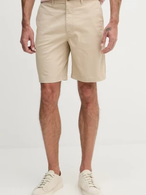 Obrázek produktu Calvin Klein Jeans chino šortky pánské bavlněné s elastanem béžová