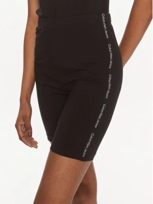 Obrázek produktu Calvin Klein Jeans Cyklistické šortky Logo J20J223137 Černá Slim Fit