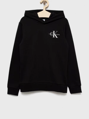 Obrázek produktu Calvin Klein Jeans Dětská bavlněná mikina Calvin Klein Jeans černá