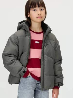 Obrázek produktu Calvin Klein Jeans Dětská bunda Calvin Klein Jeans šedá