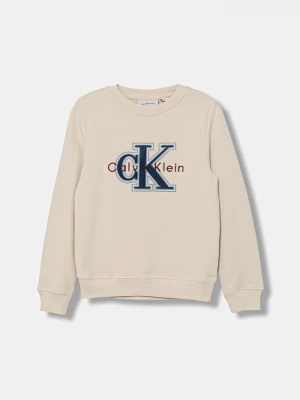 Obrázek produktu Calvin Klein Jeans Dětská mikina Calvin Klein Jeans béžová