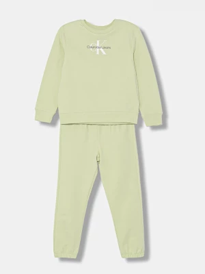 Obrázek produktu Calvin Klein Jeans Dětská tepláková souprava Calvin Klein Jeans zelená