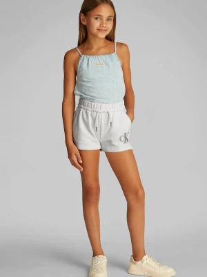 Obrázek produktu Calvin Klein Jeans Dětské bavlněné šortky Calvin Klein Jeans bílá
