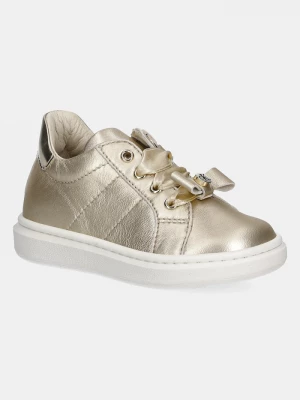 Obrázek produktu Calvin Klein Jeans Dětské kožené sneakers boty Calvin Klein Jeans zlatá