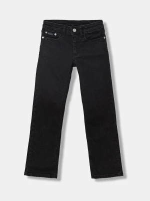 Obrázek produktu Calvin Klein Jeans Dětské rifle MR STRAIGHT černá