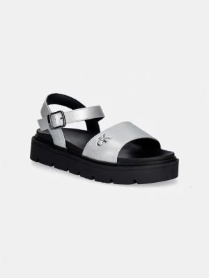 Obrázek produktu Calvin Klein Jeans Dětské sandály Calvin Klein Jeans stříbrná