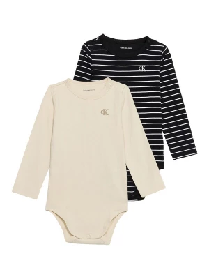 Obrázek produktu Calvin Klein Jeans Dupačky / body béžová / černá / bílá