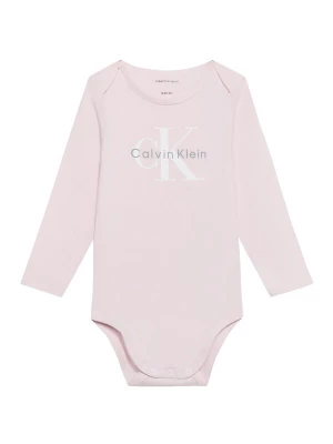 Obrázek produktu Calvin Klein Jeans Dupačky / body šedá / šeříková / bílá