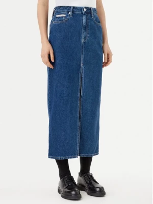 Obrázek produktu Calvin Klein Jeans Džínová sukně J20J224531 Tmavomodrá Straight Fit