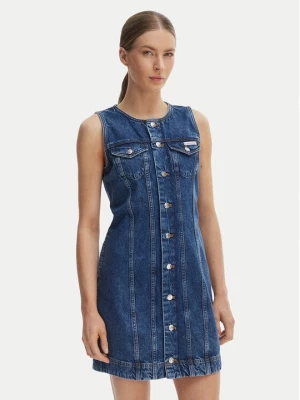 Obrázek produktu Calvin Klein Jeans Džínové šaty LV047F761G Tmavomodrá Slim Fit