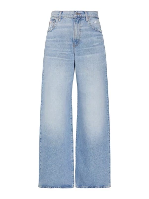 Obrázek produktu Calvin Klein Jeans Džíny 'Faded Distressed Wide Leg' světlemodrá