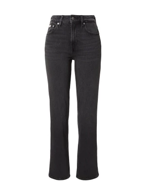 Obrázek produktu Calvin Klein Jeans Džíny 'Whiskered High Rise Straight Black' černá džínovina