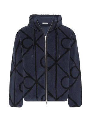 Obrázek produktu Calvin Klein Jeans Fleecová mikina tmavě modrá / černá