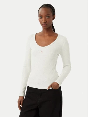 Obrázek produktu Calvin Klein Jeans Halenka LV047D218G Světle šedá Slim Fit