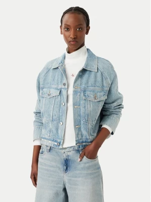 Obrázek produktu Calvin Klein Jeans Jeansová bunda LV047G726G Světle modrá Boxy Fit
