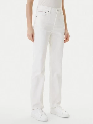 Obrázek produktu Calvin Klein Jeans Jeansy LV047F712G Écru Straight Fit Krémová