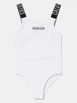 Obrázek produktu Calvin Klein Jeans Jednodílné dětské plavky Calvin Klein Jeans bílá