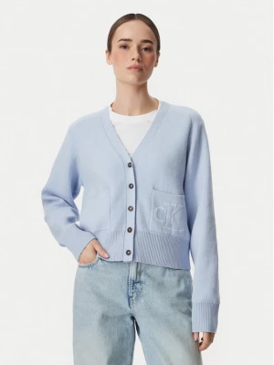 Obrázek produktu Calvin Klein Jeans Kardigan LV044H327G Světle modrá Regular Fit
