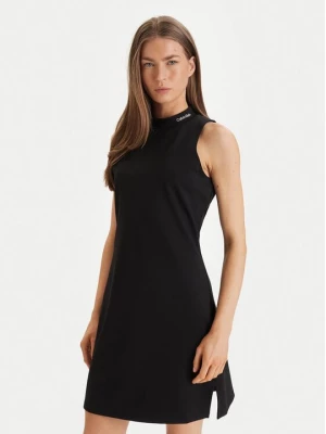 Obrázek produktu Calvin Klein Jeans Každodenní šaty Interlock Mock LV047F260G Černá Slim Fit