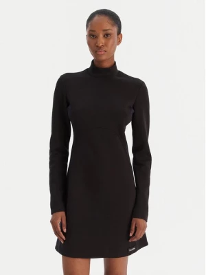 Obrázek produktu Calvin Klein Jeans Každodenní šaty Ls Scuba Fit And Flare LV044D222G Černá Regular Fit
