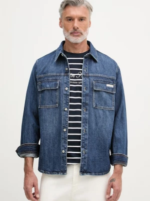 Obrázek produktu Calvin Klein Jeans košile pánská džínová námořnická modř
