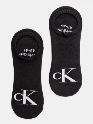 Obrázek produktu Calvin Klein Jeans kotníkové ponožky pánské s bavlnou 2-pack černá
