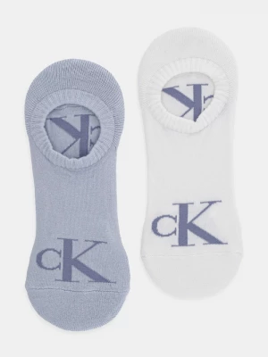 Obrázek produktu Calvin Klein Jeans kotníkové ponožky pánské s bavlnou 2-pack modrá