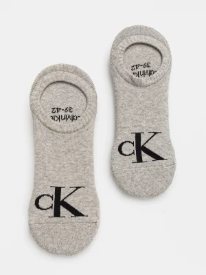 Obrázek produktu Calvin Klein Jeans kotníkové ponožky pánské s bavlnou 2-pack šedá