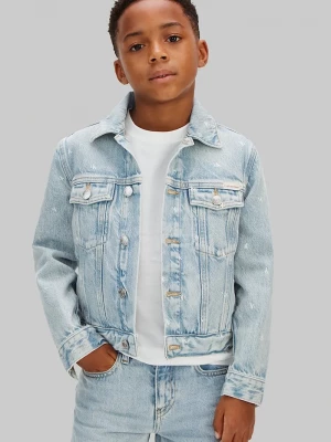 Obrázek produktu Calvin Klein Jeans krátká bunda dětská džínová modrá