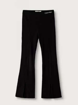 Obrázek produktu Calvin Klein Jeans legíny dětské s bavlnou Flare černá