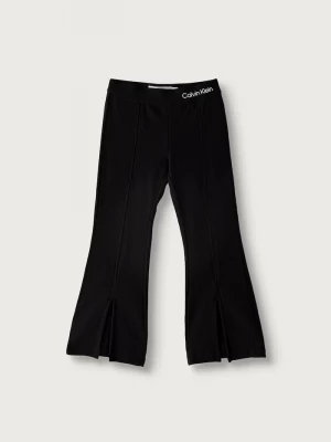 Obrázek produktu Calvin Klein Jeans legíny dětské s bavlnou Flare černá
