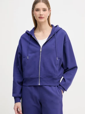 Obrázek produktu Calvin Klein Jeans mikina dámská bavlněná fialová