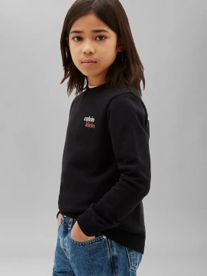 Obrázek produktu Calvin Klein Jeans mikina dětská s bavlnou černá