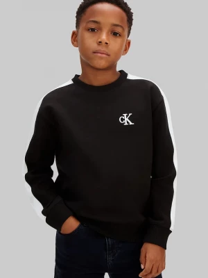 Obrázek produktu Calvin Klein Jeans mikina dětská s bavlnou černá