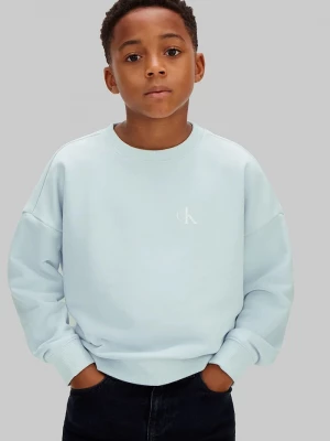 Obrázek produktu Calvin Klein Jeans mikina dětská s bavlnou modrá