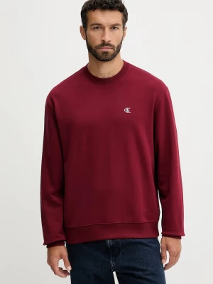 Obrázek produktu Calvin Klein Jeans mikina pánská bavlněná burgundské