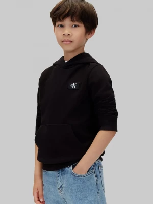 Obrázek produktu Calvin Klein Jeans mikina s kapucí dětská bavlněná černá