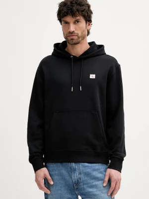 Obrázek produktu Calvin Klein Jeans mikina s kapucí pánská bavlněná černá