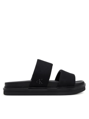 Obrázek produktu Calvin Klein Jeans Nazouváky Flat Molded Dbl Bar Sandal Cv YM0YM01222 Černá