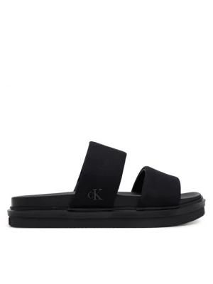Obrázek produktu Calvin Klein Jeans Nazouváky Flat Molded Dbl Bar Sandal Cv YM0YM01222 Černá