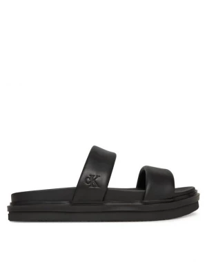 Obrázek produktu Calvin Klein Jeans Nazouváky Flat Molded Doublebar Sandal Lth YM0YM01226 Černá