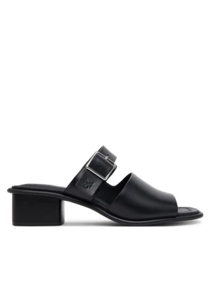 Obrázek produktu Calvin Klein Jeans Nazouváky Heel Square Mg Buckle Lth YW0YW01701 Černá